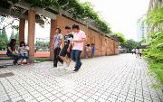 上海健康職業(yè)技術學院校園一角1494
