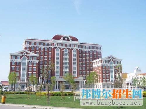 天津外國語大學濱海外事學院校園一角1406