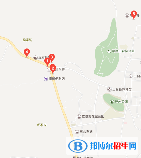 三臺縣文武職業(yè)技術(shù)學(xué)校地址在哪里