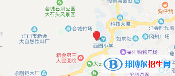 江門(mén)新會(huì)岡州中學(xué)地址在哪里