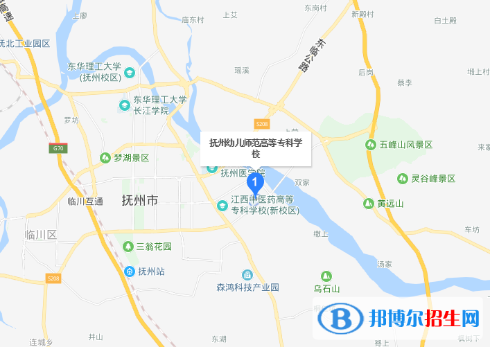 撫州幼兒師范高等?？茖W(xué)校五年制大專地址在哪里