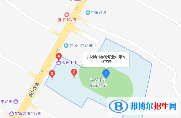 井岡山旅游中等專業(yè)學(xué)校地址在哪里 