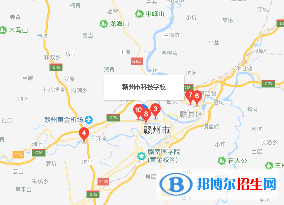 贛州科技學校地址在哪里