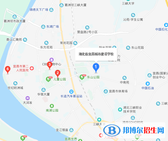 湖北宜昌城市建設(shè)學(xué)校地址在哪里