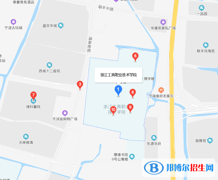 浙江工商職業(yè)技術(shù)學院地址在哪里