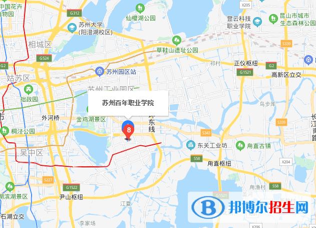 蘇州百年職業(yè)學院地址在哪里