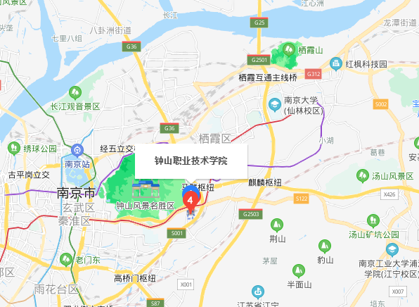 鐘山職業(yè)技術學院地址在哪里