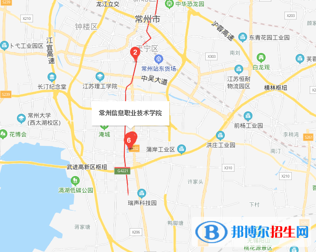 常州信息職業(yè)技術(shù)學院地址在哪里