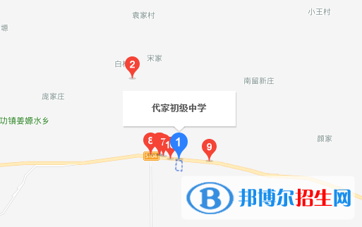 武功縣代家中學地址在哪里