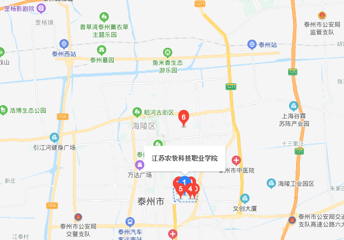 江蘇農(nóng)牧科技職業(yè)學院地址在哪里