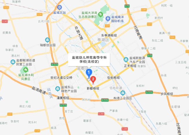 鹽城幼兒師范高等專科學校地址在哪里