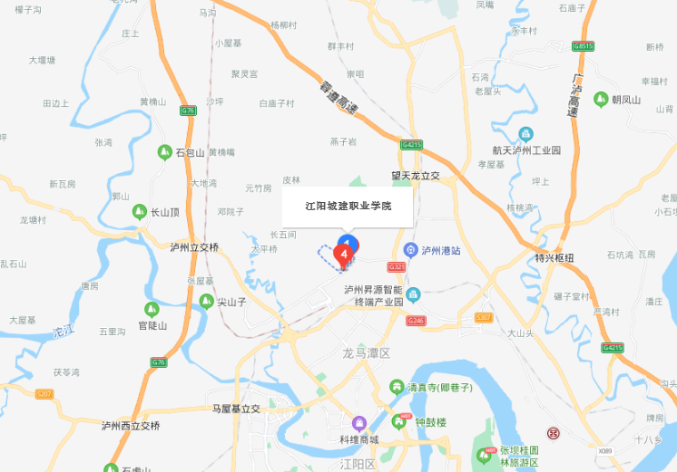 江陽城建職業(yè)學院地址在哪里