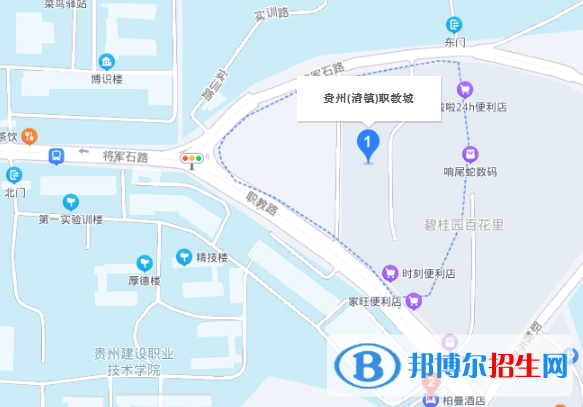 貴陽幼兒師范高等?？茖W校(中職部)地址在哪里