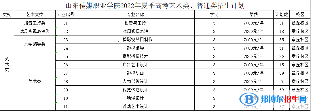 山東傳媒職業(yè)學(xué)院藝術(shù)類(lèi)專(zhuān)業(yè)有哪些？（藝術(shù)類(lèi)專(zhuān)業(yè)）