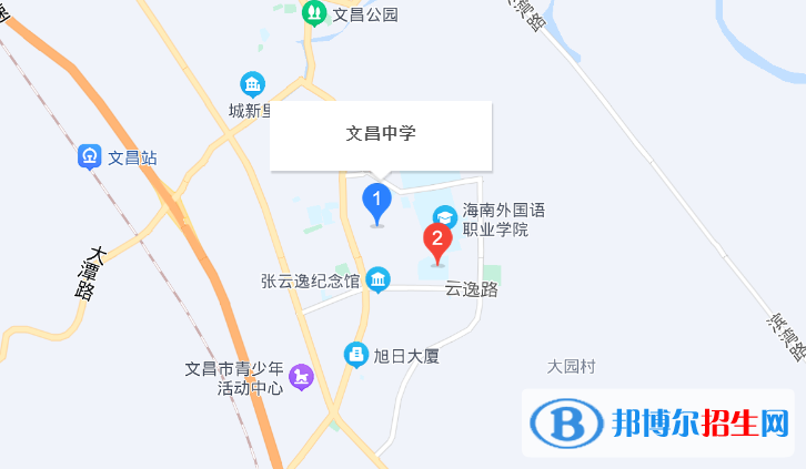 海南省文昌中學(xué)2023年地址在哪里 