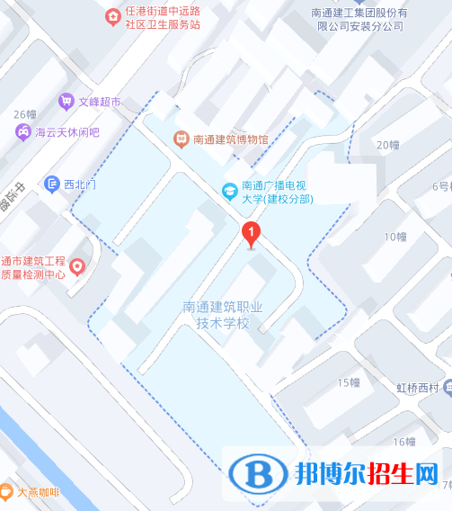 南通建筑職業(yè)技術學校2023年地址在哪里