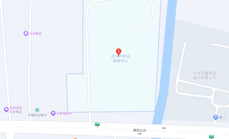 莊河市職業(yè)教育中心地址，乘車路線