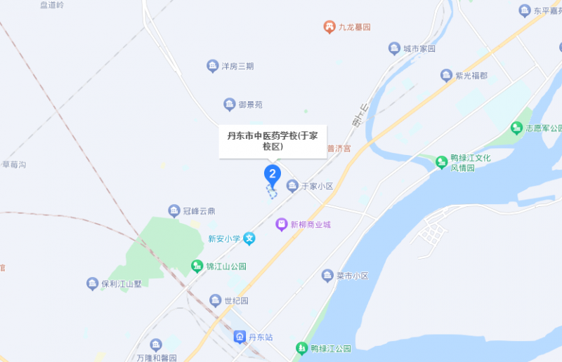 丹東市中醫(yī)藥學(xué)校地址，乘車路線