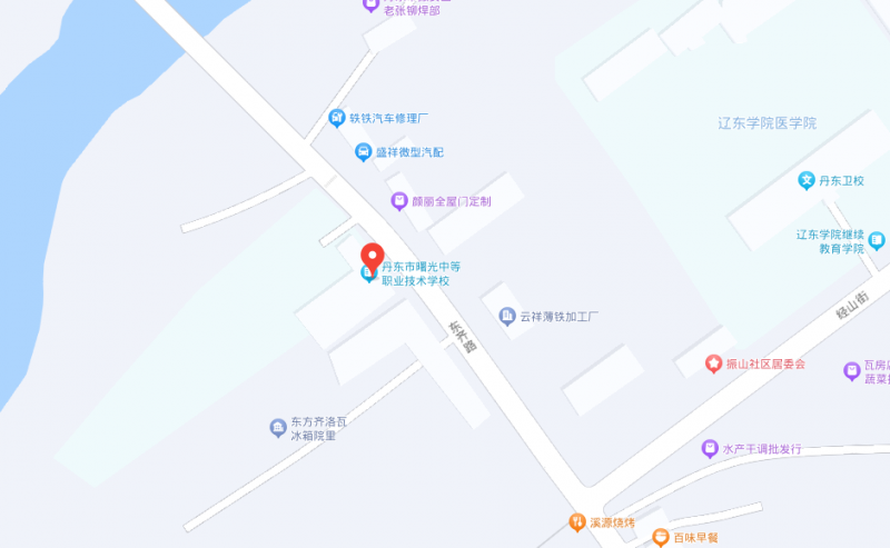 丹東市曙光中等職業(yè)技術(shù)學(xué)校地址，乘車路線