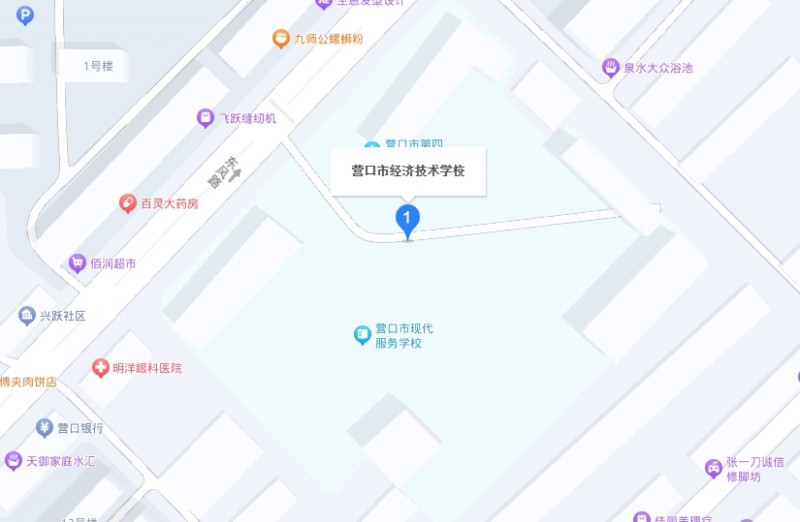 營口市經(jīng)濟(jì)技術(shù)學(xué)校地址，乘車路線