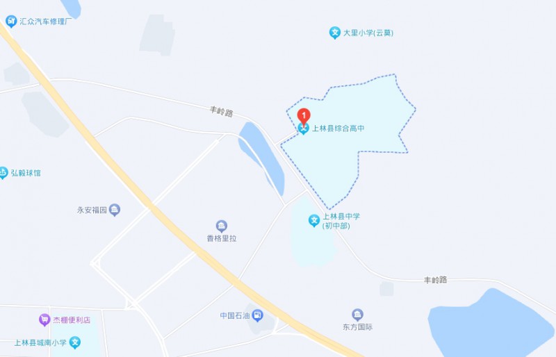 上林縣職業(yè)技術(shù)學(xué)校地址，乘車路線