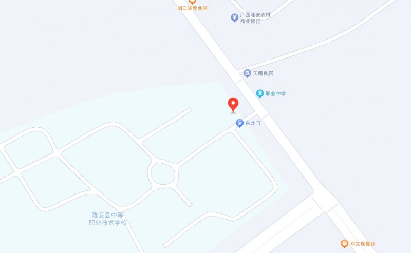 隆安縣中等職業(yè)技術(shù)學(xué)校地址，乘車路線