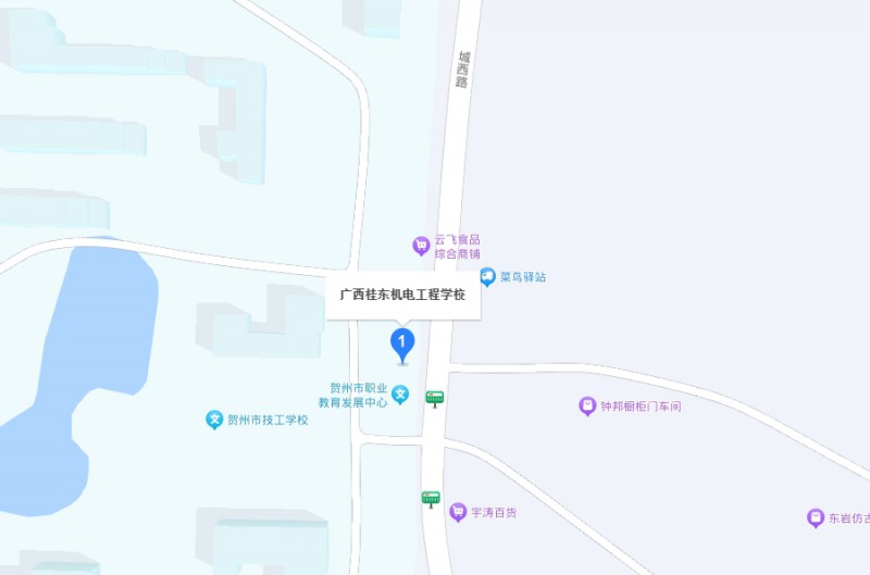 桂東機電工程學校地址，乘車路線