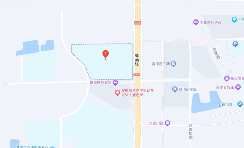 淮南經(jīng)濟(jì)技術(shù)學(xué)校地址，乘車路線