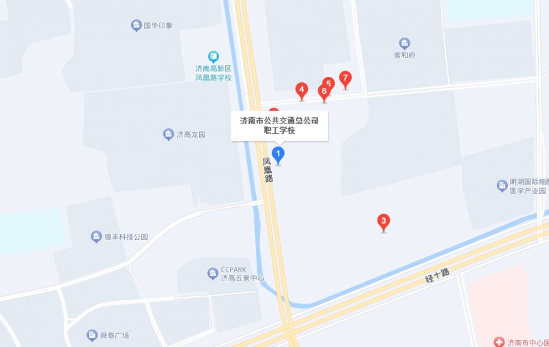 濟(jì)南市公共交通職業(yè)高級中學(xué)地址，乘車路線