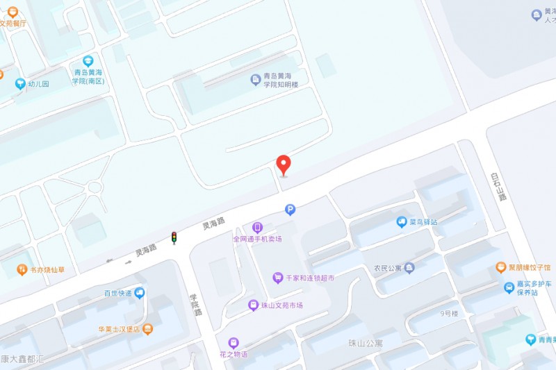 青島西海岸新區(qū)黃海職業(yè)學(xué)校地址，乘車(chē)路線(xiàn)