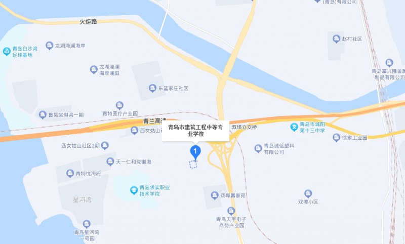 青島市建筑工程職業(yè)中等專業(yè)學(xué)校地址，乘車路線