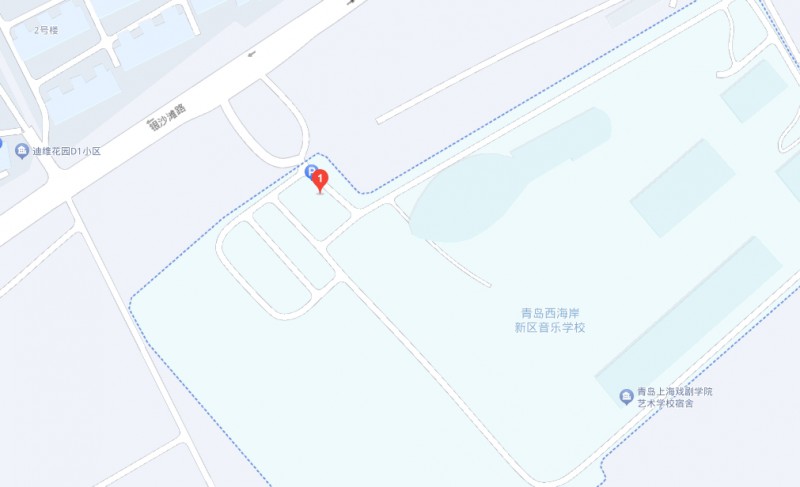 青島西海岸新區(qū)音樂(lè)學(xué)校地址，乘車(chē)路線
