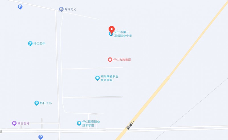懷仁縣第一高級(jí)職業(yè)中學(xué)地址，乘車路線