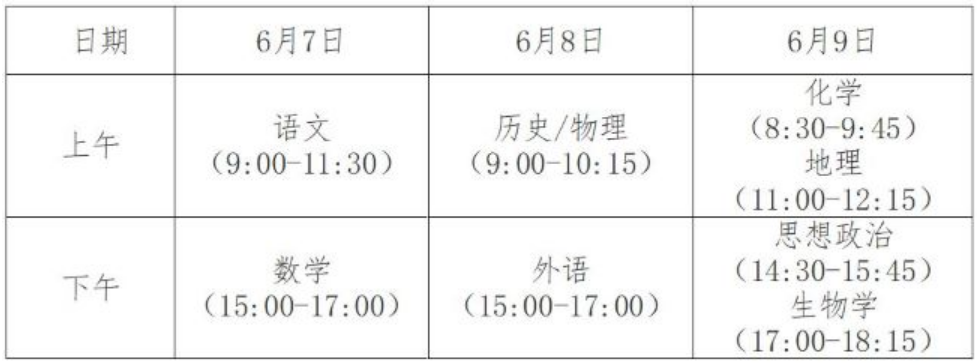2024年安徽新高考考幾天？是3天嗎？附安徽省新高考時間安排