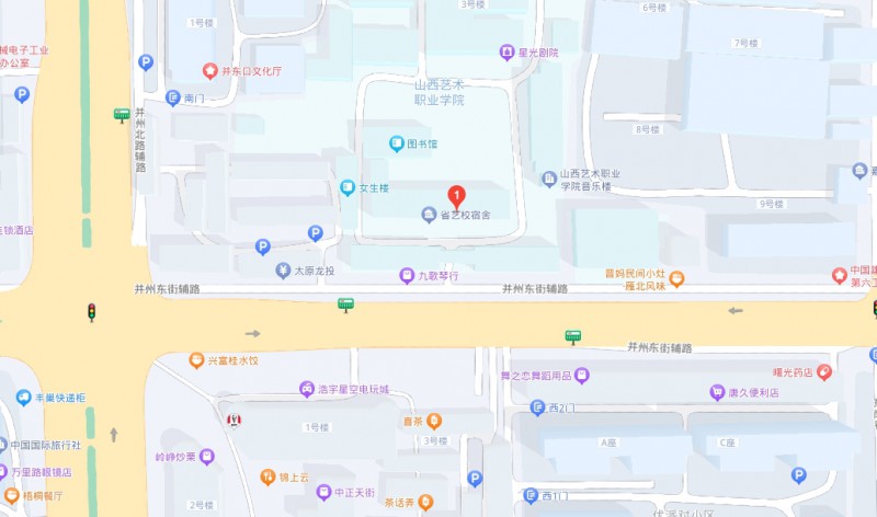 山西藝術(shù)職業(yè)學(xué)院附屬中等藝術(shù)學(xué)校地址，乘車路線