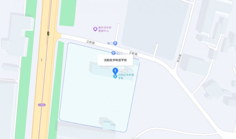 沈陽北華科技學(xué)校地址，乘車路線