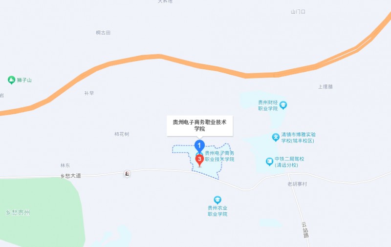 貴州電子商務(wù)職業(yè)技術(shù)學(xué)院中職部地址，乘車路線