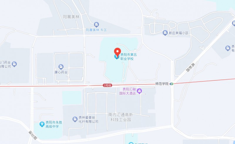 貴陽市烏當(dāng)區(qū)中等職業(yè)學(xué)校地址，乘車路線