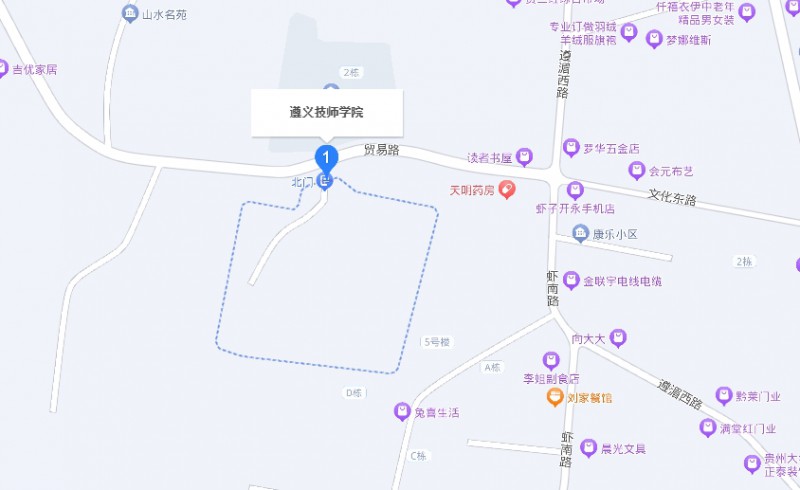 遵義技師學(xué)院地址，乘車路線