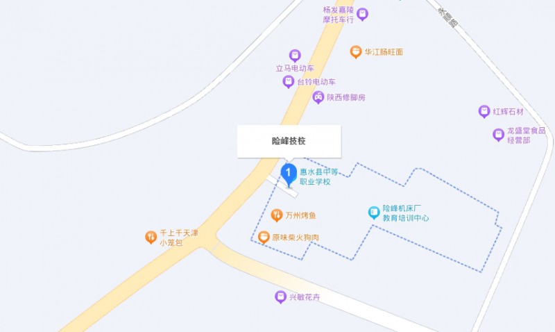 險(xiǎn)峰機(jī)床廠技校地址，乘車路線