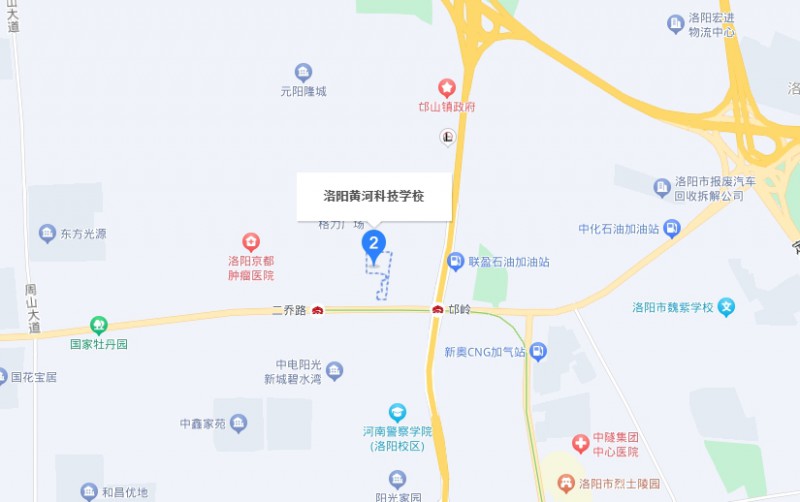 洛陽(yáng)市黃河科技中等專業(yè)學(xué)校地址，乘車路線