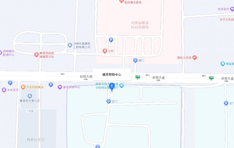 睢縣職業(yè)技術(shù)教育培訓中心地址，乘車路線