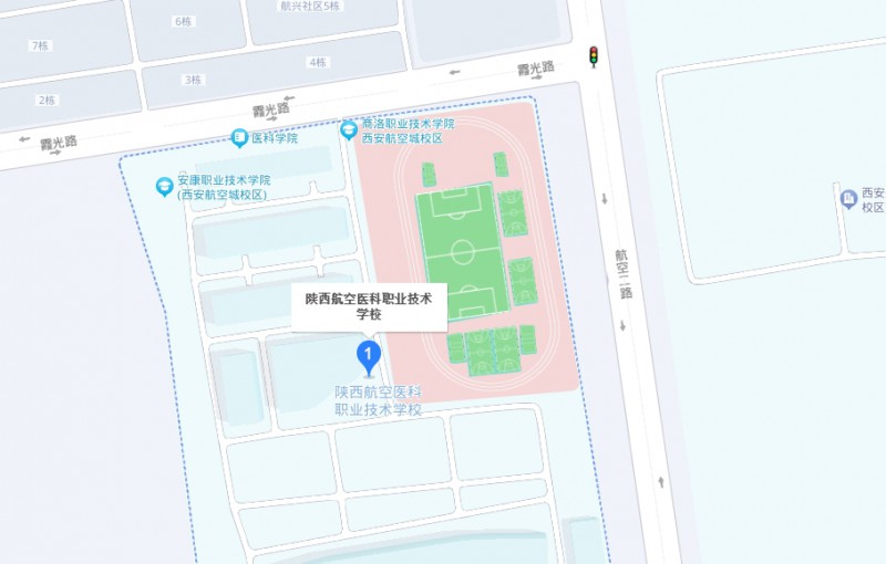 陜西航空醫(yī)科職業(yè)技術(shù)學(xué)校地址，乘車路線