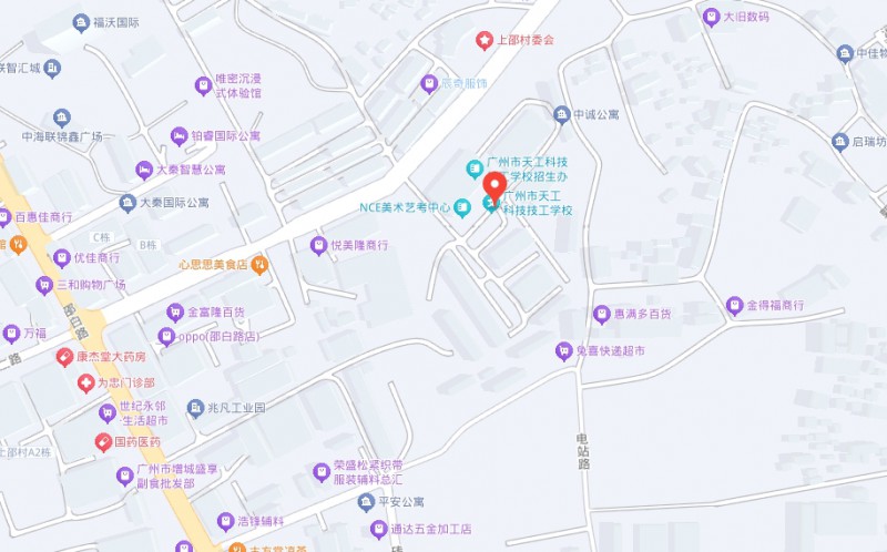 廣州市天工科技技工學(xué)校地址，乘車路線