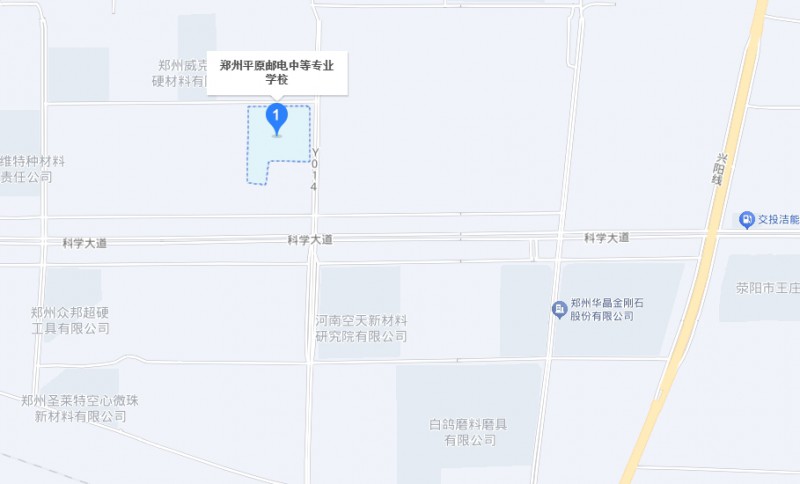 鄭州平原郵電中等專業(yè)學校地址，乘車路線