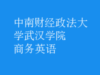 商務(wù)英語(yǔ)