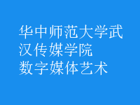 數(shù)字媒體藝術