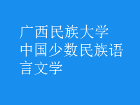 中國少數(shù)民族語言文學(xué)