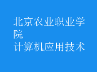 計算機應(yīng)用技術(shù)