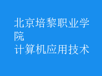 計算機應(yīng)用技術(shù)